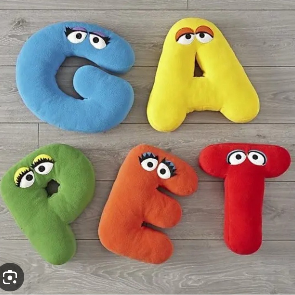 ISO Land of nod Alphabet Plush